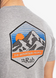 Футболка чоловіча Rab Stance Mountain Peak Tee, Grey Marl, S (RB QCB-66-GYM-SML)