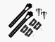 Набор стяжек и зажимов для камусов Black Diamond Ski Skin Tail Kit (BD1638620000ALL1)