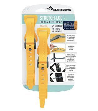 Набір стяжок See to Summit Stretch-Loc, 2 Pack, 20x500, Yellow (STS ASLSTRP20X500YW)