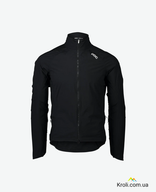 Велосипедна куртка-ветровка чоловіча POC Pro Thermal Jacket, Uranium Black, XS (PC 523151002XSM1)