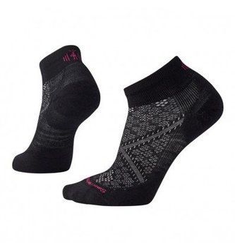 Термошкарпетки жіночі Smartwool Women's Performance Run Targeted Cushion Low Cut, Black, 34-37 (SW SW0SW211.001-S)