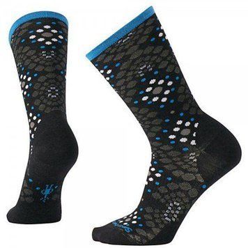 Шкарпетки жіночі Smartwool Pompeii Pebble Crew Black, M (SW 10415.001-M)