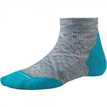 Носки женские Smartwool PhD Run Light Elite Low Cut Light Gray/Capri, р.M (SW SW211.811-M)
