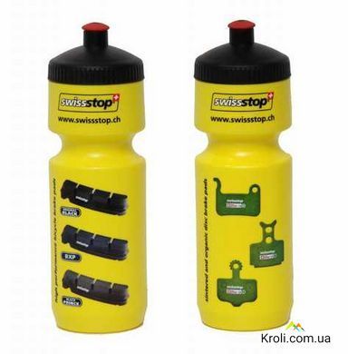 Фляга SwissStop Bottle, Yellow w/graphic, 0,75 л (SWISS P100003317)