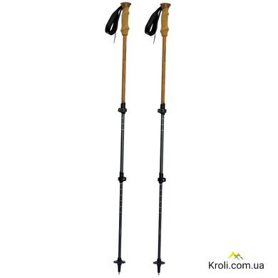 Трекинговые телескопические палки Pinguin Bamboo FL Foam, 63-135 см, Brown (PNG 810172)