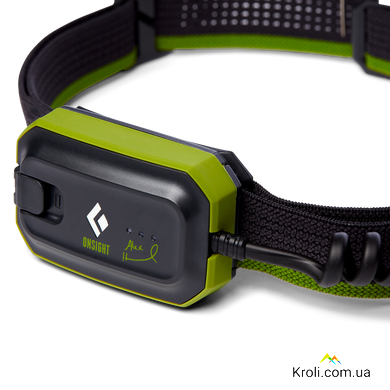 Ліхтар налобний Black Diamond OnSiight 375 Honnold Edition, Verde (BD 6206653014ALL1)