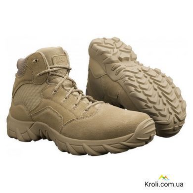Ботинки тактические Magnum Cobra 6.0 V1 Suede CE, Dessert Tan, 43 (MGN 55508-DESERT TAN-43)