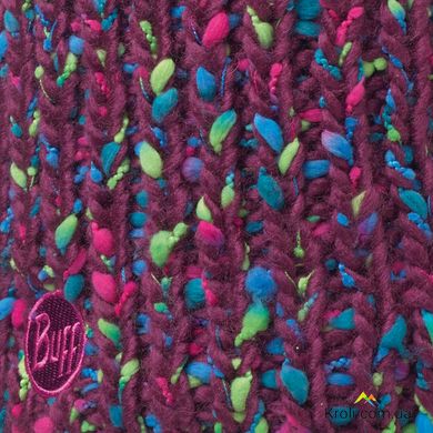 Пов'язка на шию Buff Neckwarmer Knitted and Polar Fleece Yssik Amaranth Purple (BU 113335.629.10.00)