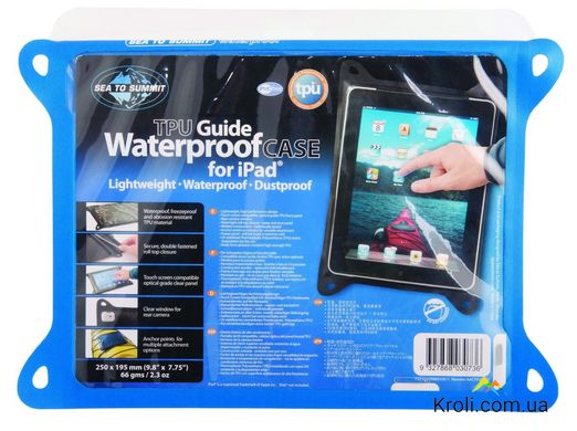 Гермочохол для планшета Sea To Summit TPU Guide W / P Case for Tablets, 25.4 х 19 см, Blue (STS ACTPUTABMBL)
