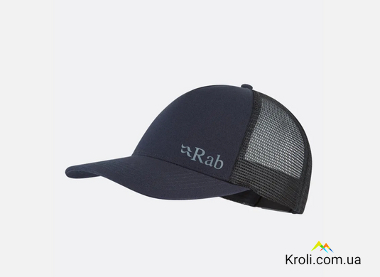 Кепка Rab Trucker Logo Cap, Anthracite, One Size (RB QAB-60-ANT-ONE)