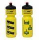 Фляга SwissStop Bottle, Yellow w/graphic, 0,75 л (SWISS P100003317)