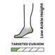 Термоноски женские Smartwool Women's Run Targeted Cushion Low Ankle, Twilight Blue, 34-37 (S) (SW SW001671.G74-S)