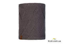 Баф (шарф-труба) Buff Knitted & Polar Neckwarmer Raisa, Grey Castlerock (BU 120849.929.10.00)