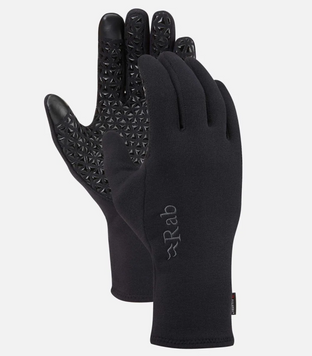 Рукавички Rab Power Stretch Contact Grip Gloves, Black, L (RB QAH-53-BL-L)