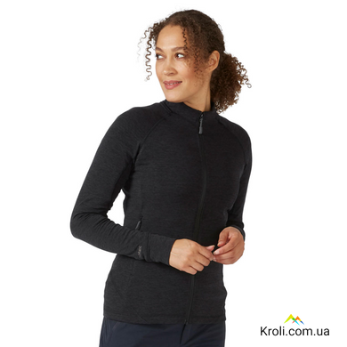 Кофта жіноча Rab Nexus Jacket Wmns, Black, S (10) (RB QFF-73-BLK-10)