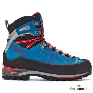 Черевики чоловічі Asolo Elbrus GV MM, Blue Aster/Silver, 42 (ASL A01028.A182-8)