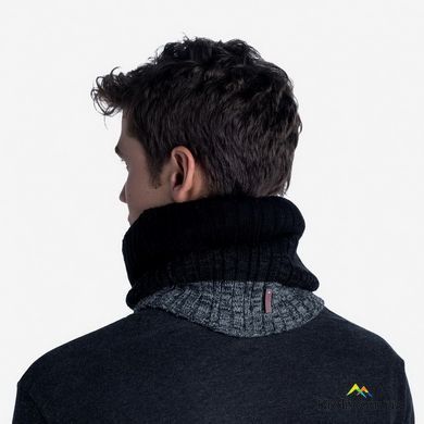 Пов'язка на шию Buff Knitted & Fleece Neckwarmer Igor, Black (BU 120851.999.10.00)