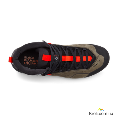 Черевики чоловічі Black Diamond M Mission LTHR MD WP, Walnuts/Octane, 45 (11,5) (BD 58002693731151)