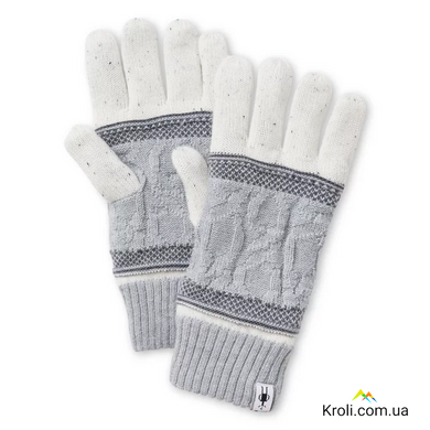 Перчатки Smartwool Popcorn Cable Glove Natural Donegal (SW SW011470.H46)