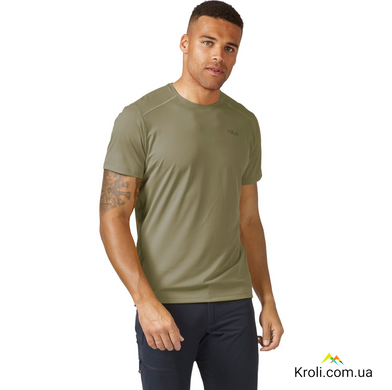 Футболка чоловіча Rab Force Tee, Light Khaki, XL (RB QBL-05-LKH-XLG)