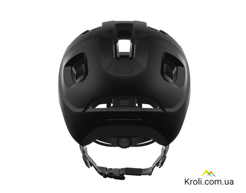 Велошолом POC Axion, Uranium Black Matt, M (55 - 58) (PC 107401037MED1)